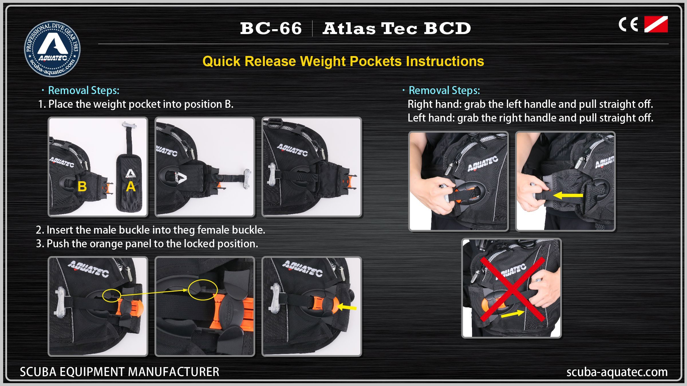 Aquatec BC-66 Atlas pro Tec Robuste Haltbarkeit