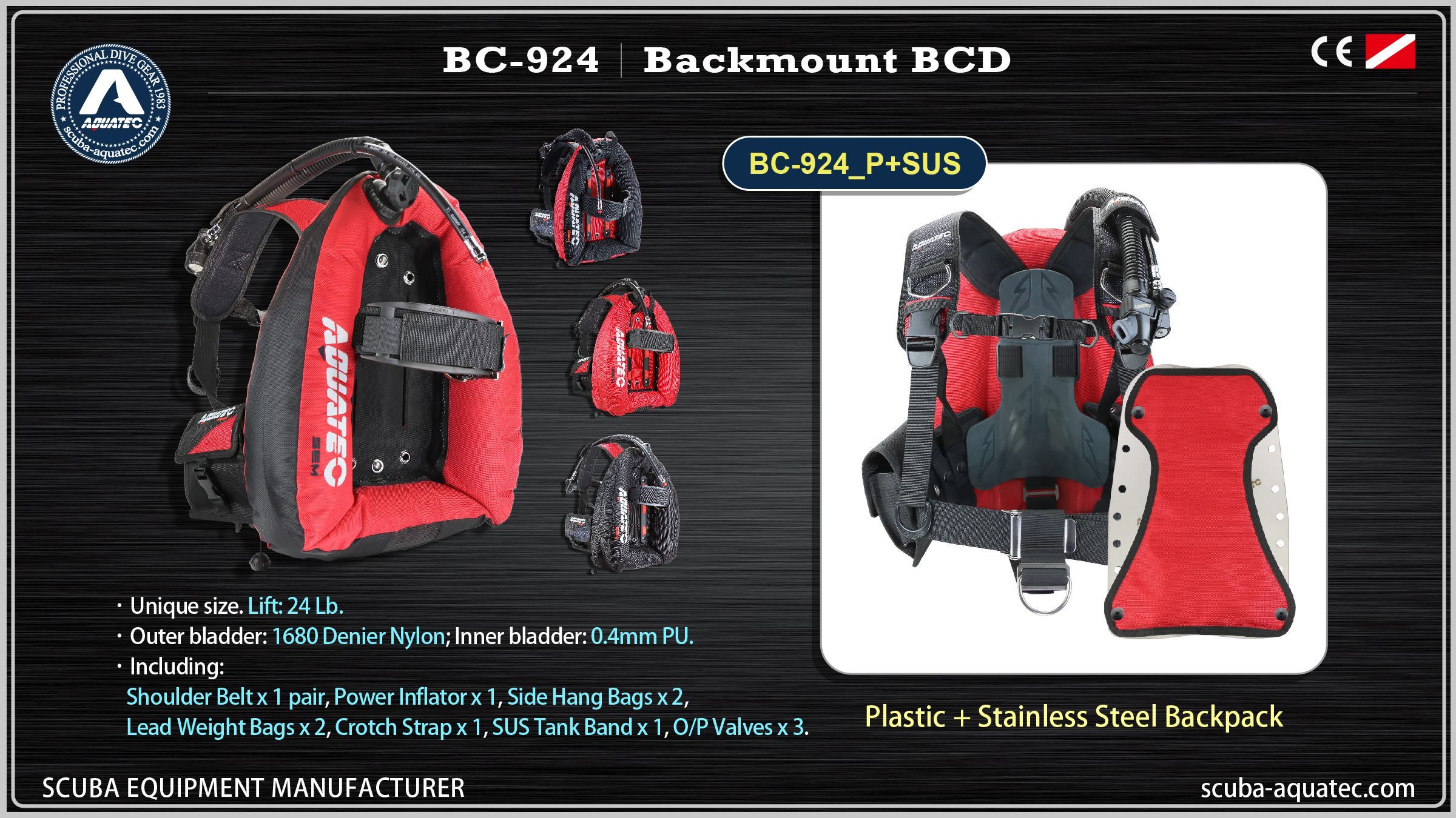 Aquatec Dount Wings BC-924_P+SUS